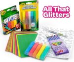 Crayola All That Glitters Art Case (50+pcs), Glitter Crayons & Coloring Supplies - Image 3