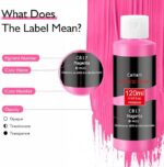 Caliart Acrylic Paint Set With 12 Brushes, 24 Colors - Image 3