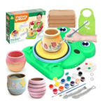Pottery Wheel for Kids - Complete Pottery Painting Kit