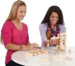 Hasbro Jenga Classic Game with Genuine Hardwood Blocks,Stacking Tower Game - Image 2