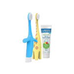 Dr. Brown's Infant to Toddler Toothbrushes with Baby Toothpaste