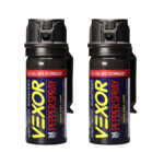 Vexor Pepper Spray Full Axis with Belt Clip for Self Defense